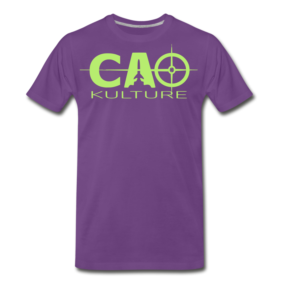 CAO KULTURE (LIGHT GREEN) T-Shirt - purple