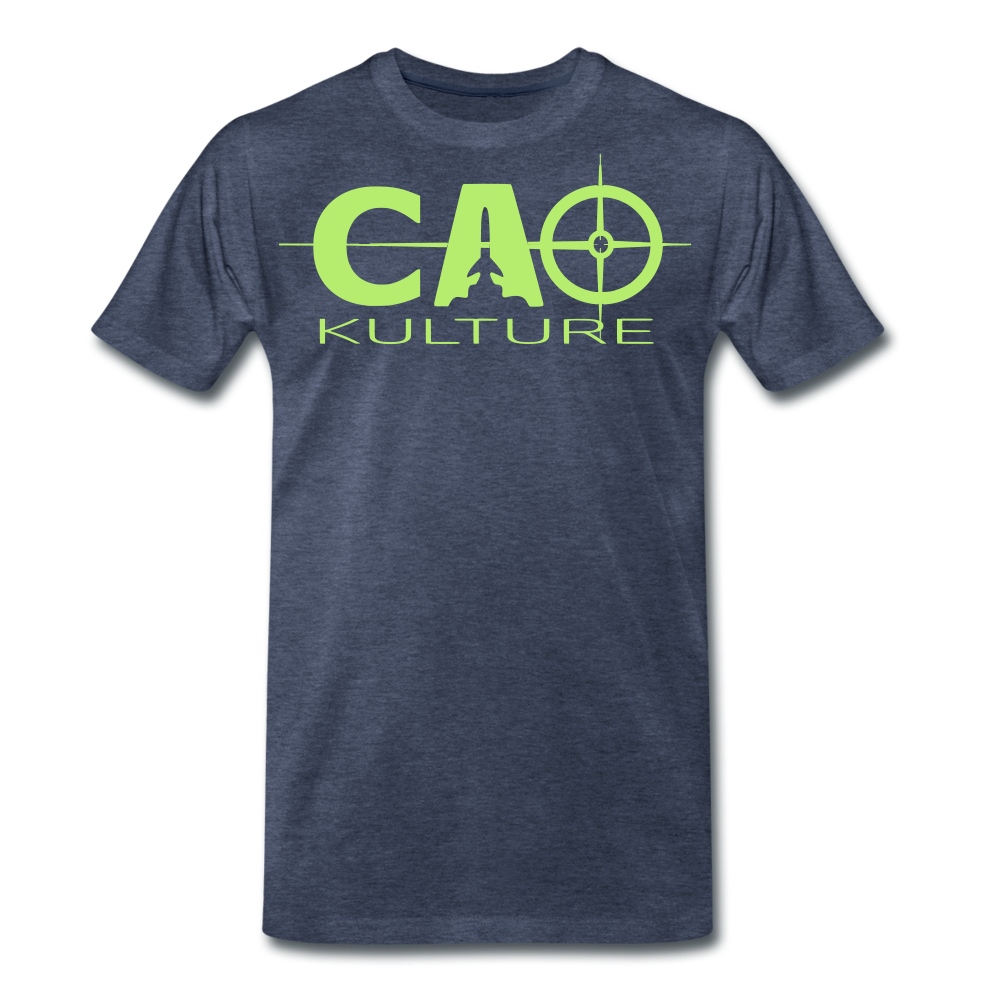 CAO KULTURE (LIGHT GREEN) T-Shirt - heather blue