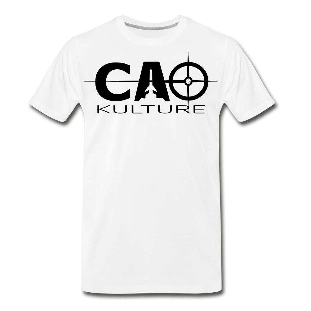 CAO KULTURE (black/yellow) T-Shirt - white