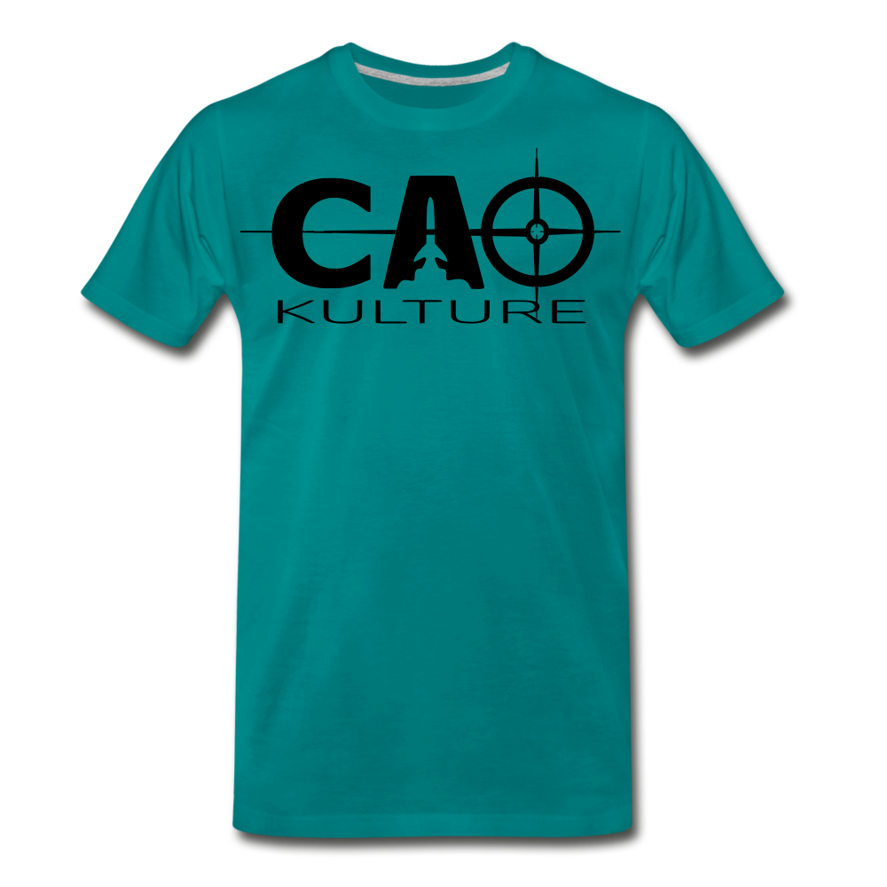 CAO KULTURE (black/yellow) T-Shirt - teal