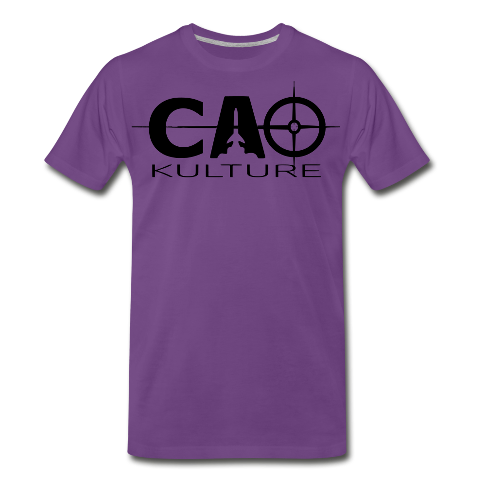 CAO KULTURE (black/yellow) T-Shirt - purple