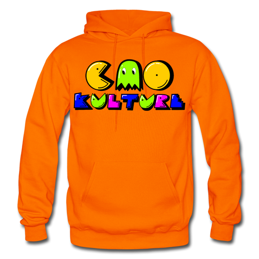 CAO KULTURE (p-man/neongreen) Hoodie - orange