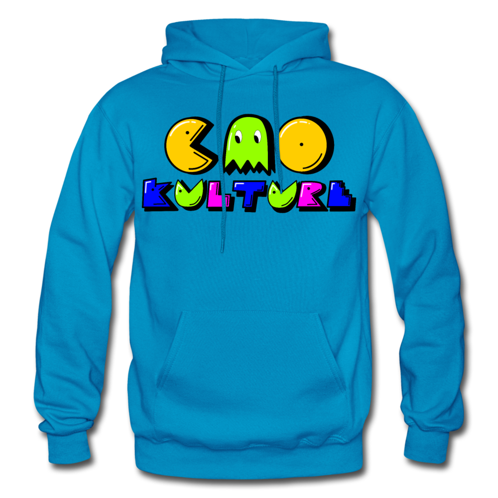 CAO KULTURE (p-man/neongreen) Hoodie - turquoise