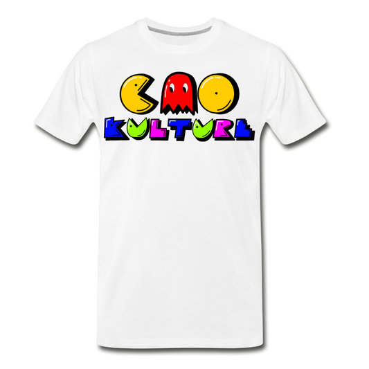 CAO KULTURE (P-man/red) T-Shirt - white