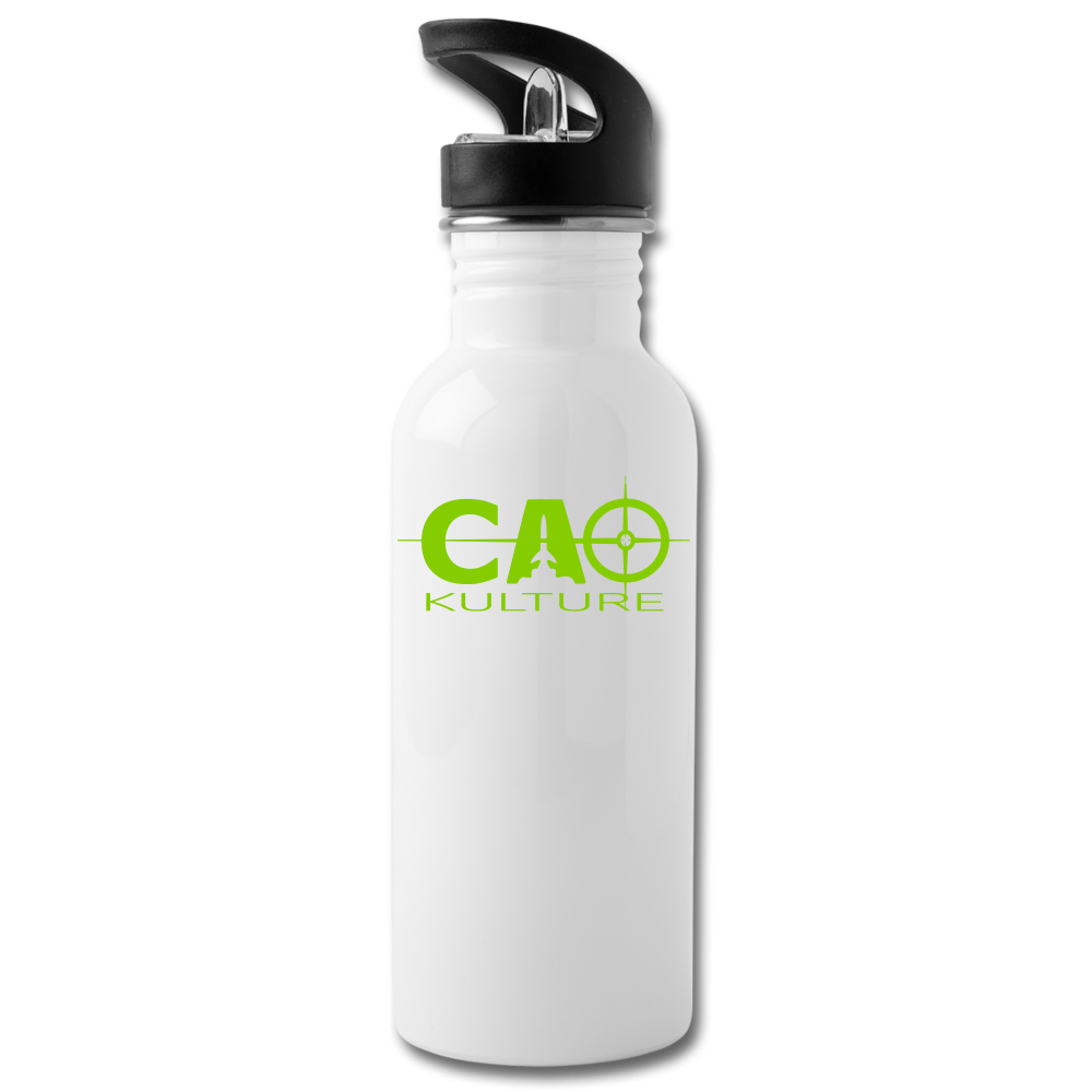 CAO KULTURE ROCKET Water Bottle - white