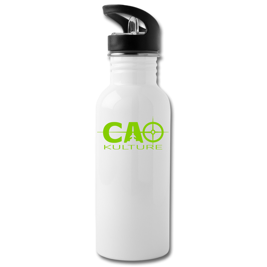 CAO KULTURE ROCKET Water Bottle - white