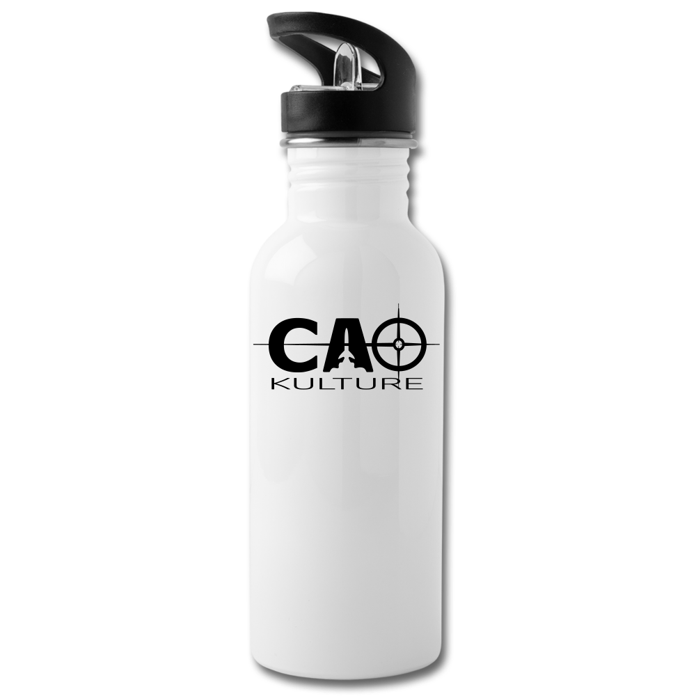 CAO KULTURE ROCKET BLACK Water Bottle - white