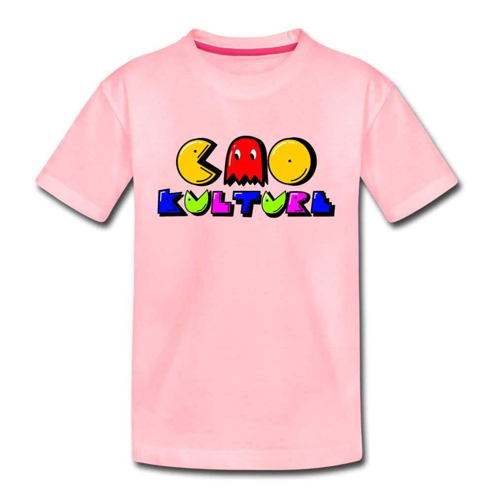 Kids' PACMAN Premium T-Shirt - pink