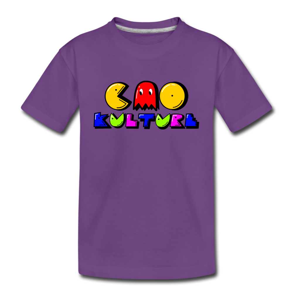 Kids' PACMAN Premium T-Shirt - purple