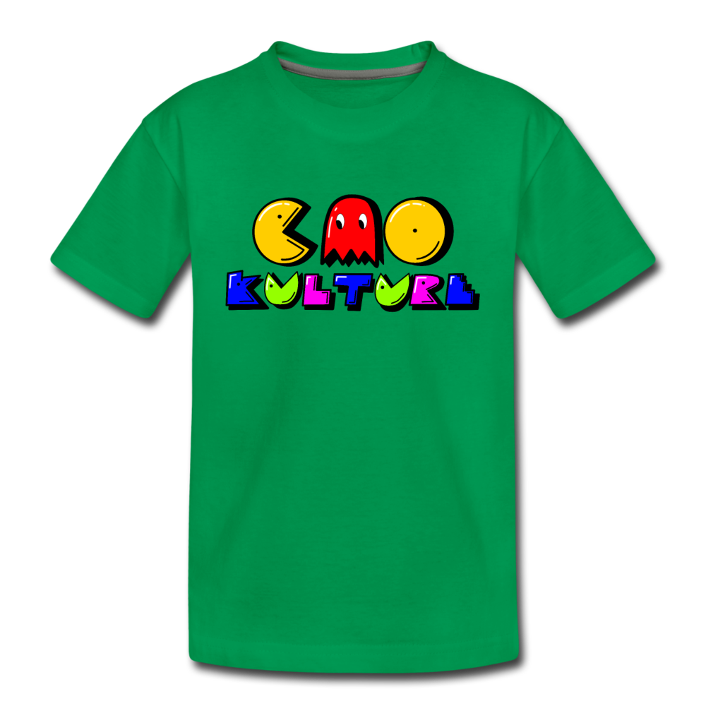 Kids' PACMAN Premium T-Shirt - kelly green