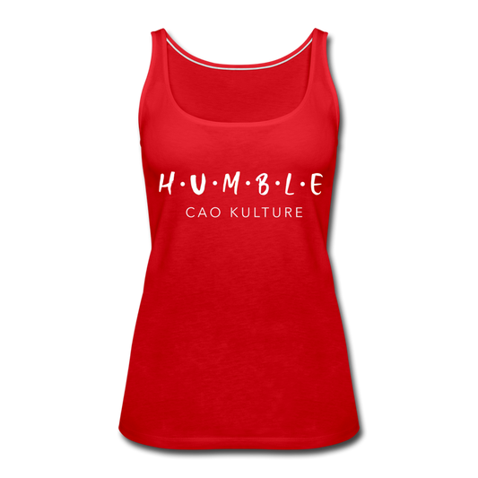 CAO KULTURE Women’s Premium Tank Top - red