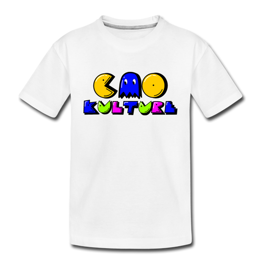 Kids' PACMAN Premium T-Shirt - white