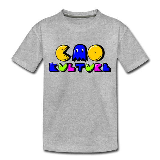 CAO KULTURE P-MAN BLUE Toddler Premium T-Shirt - heather gray