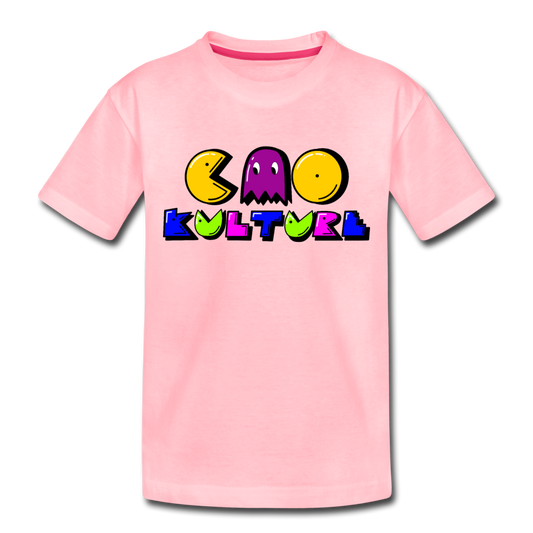 Kids p-man purple Toddler Premium T-Shirt - pink