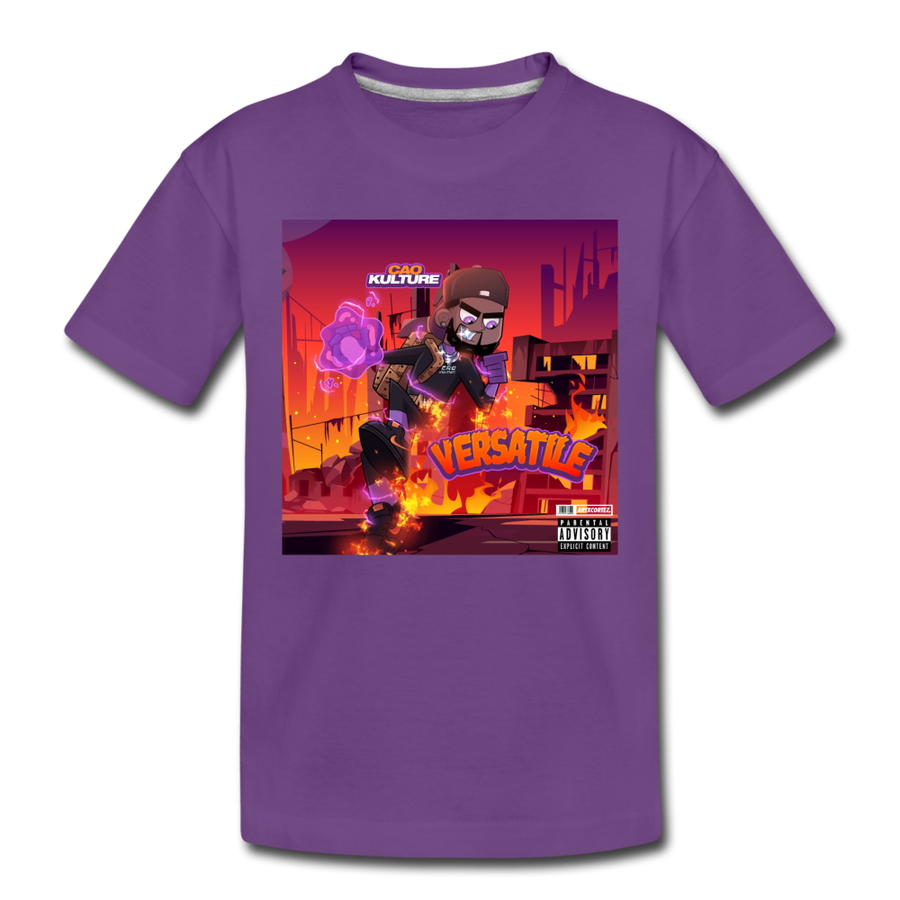 CAO KULTURE VERSATILE Kids' Premium T-Shirt - purple