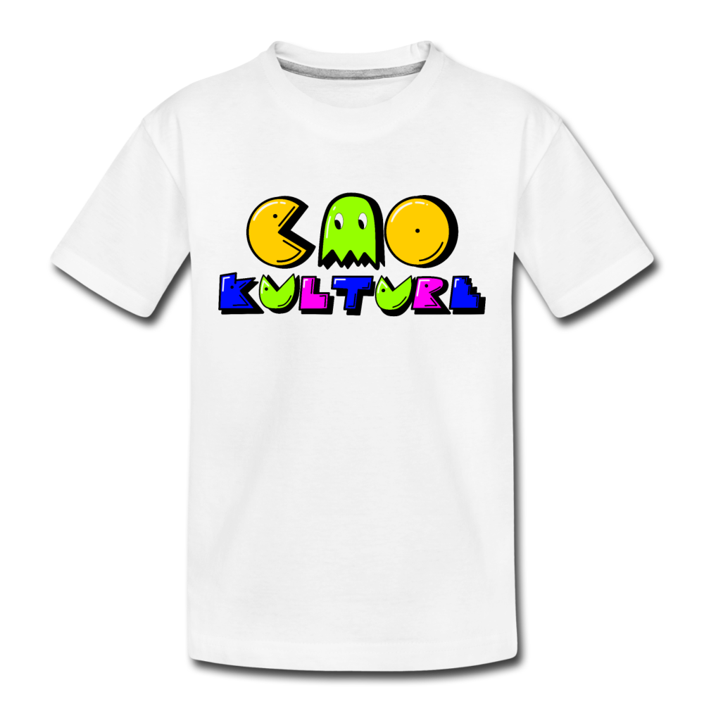 CAO KULTURE P-MAN GREEN Toddler Premium T-Shirt - white