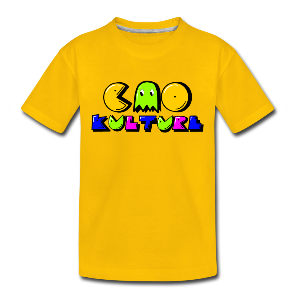 CAO KULTURE P-MAN GREEN Toddler Premium T-Shirt - sun yellow