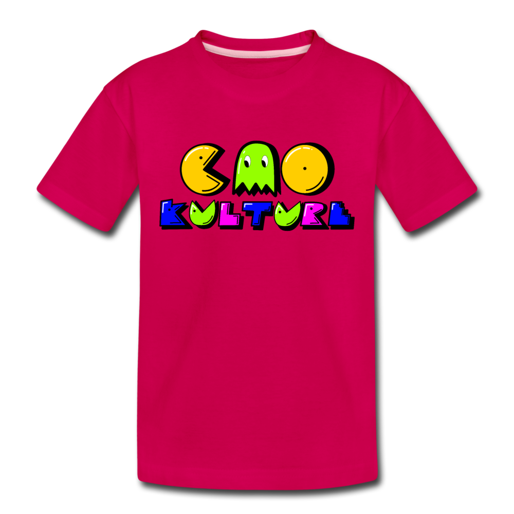 CAO KULTURE P-MAN GREEN Toddler Premium T-Shirt - dark pink
