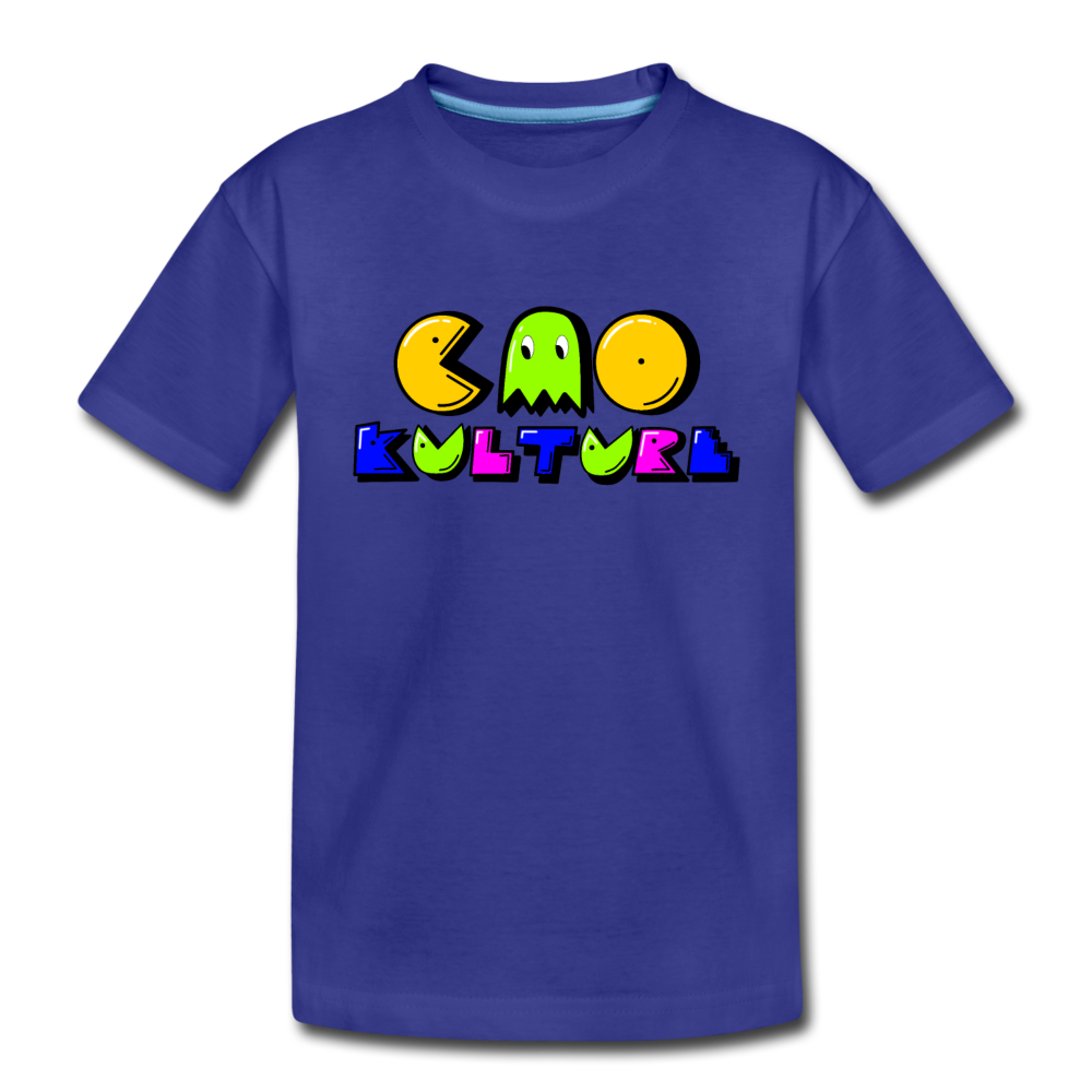 CAO KULTURE P-MAN GREEN Kids' Premium T-Shirt - royal blue