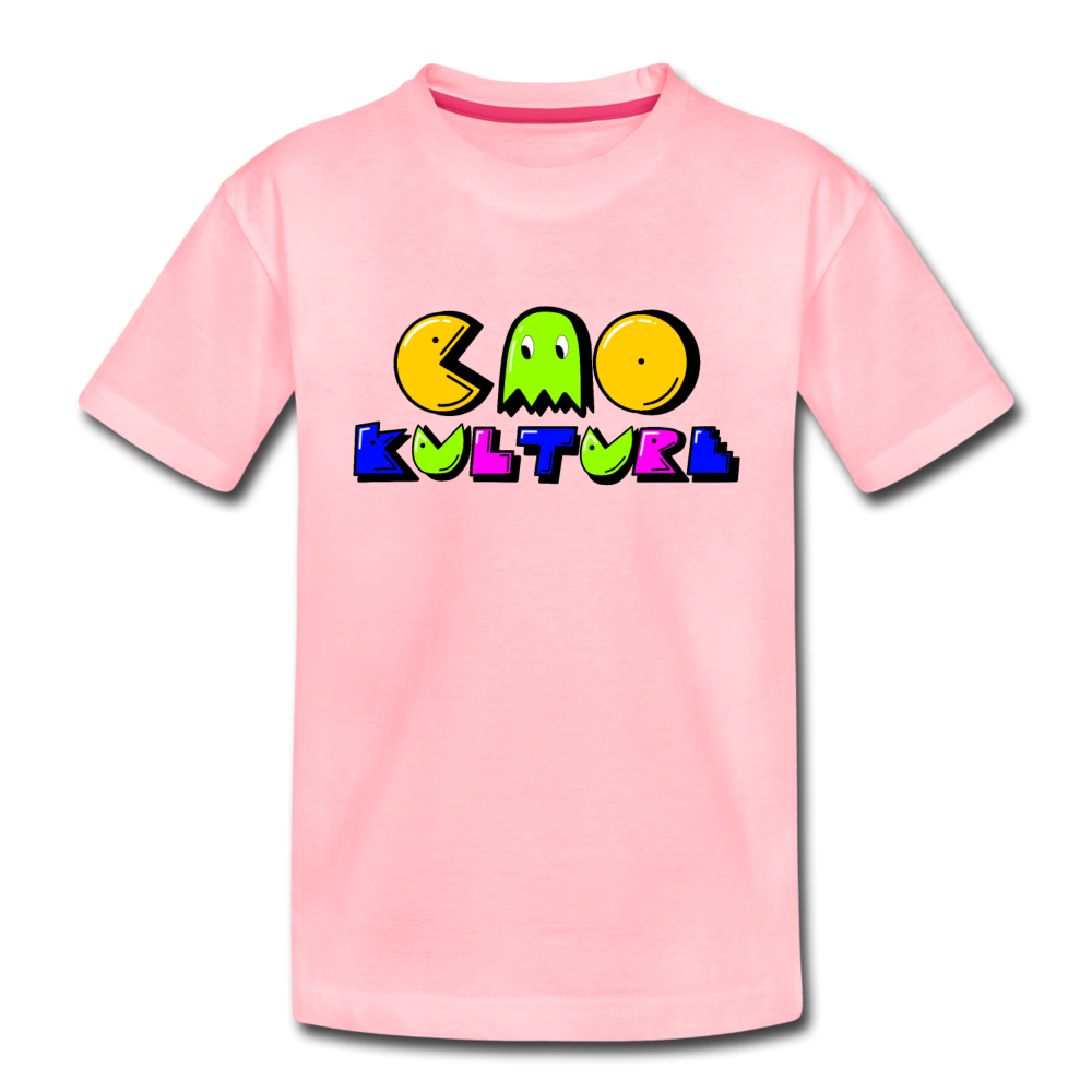 CAO KULTURE P-MAN GREEN Kids' Premium T-Shirt - pink