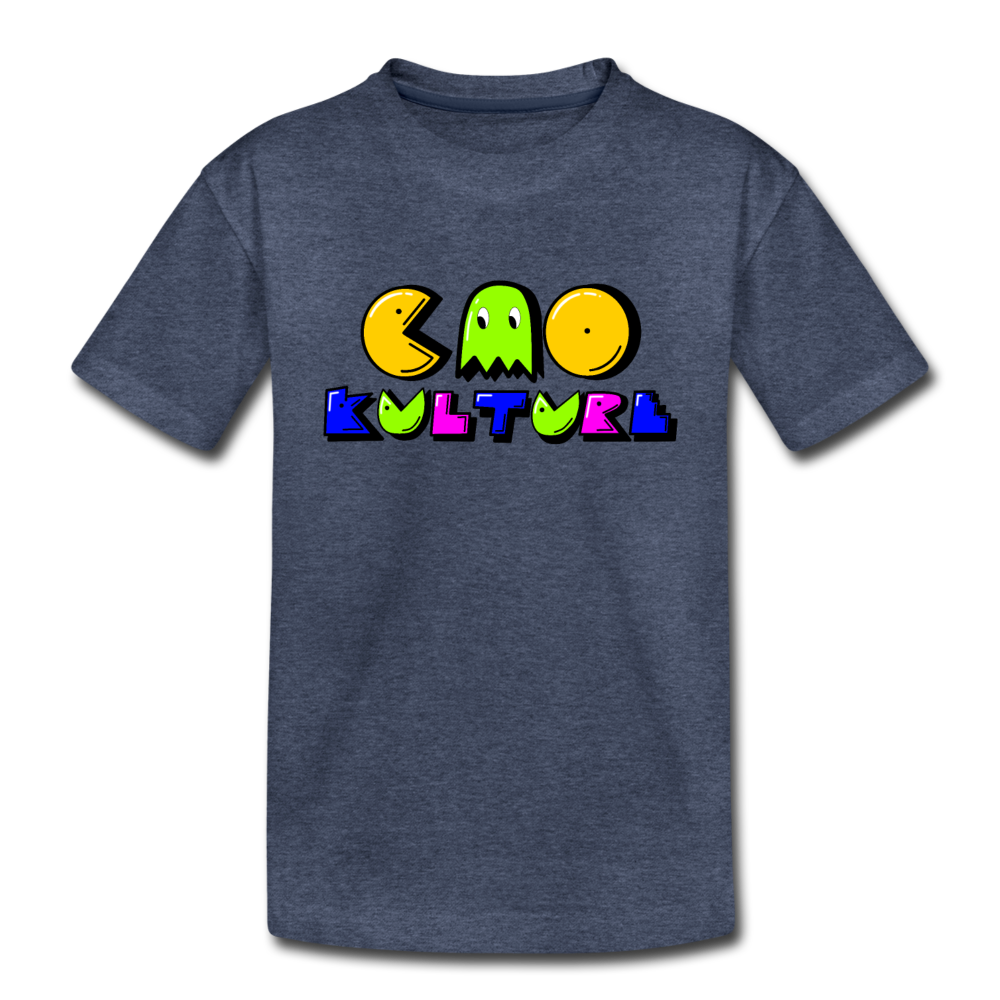 CAO KULTURE P-MAN GREEN Kids' Premium T-Shirt - heather blue
