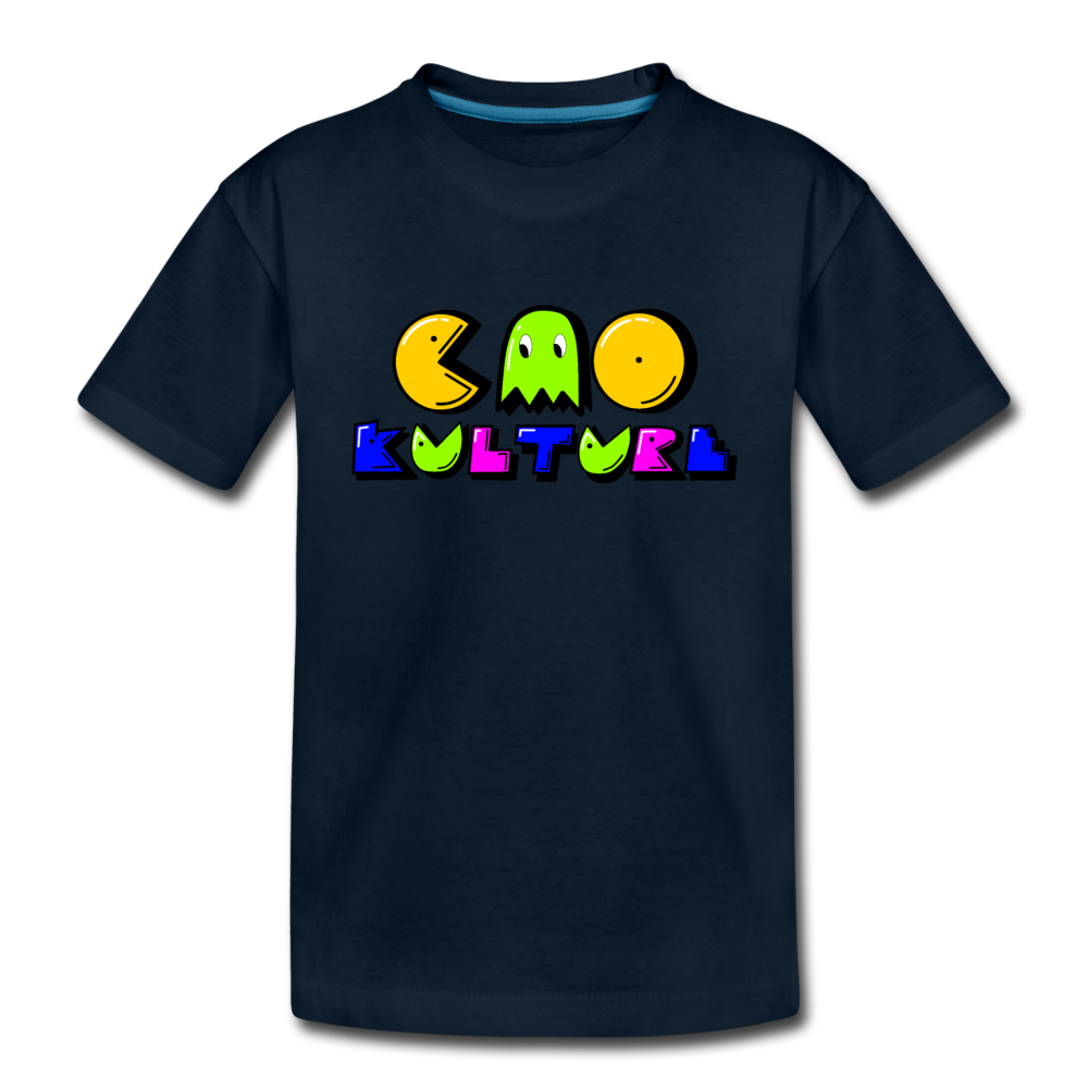 CAO KULTURE P-MAN GREEN Kids' Premium T-Shirt - deep navy