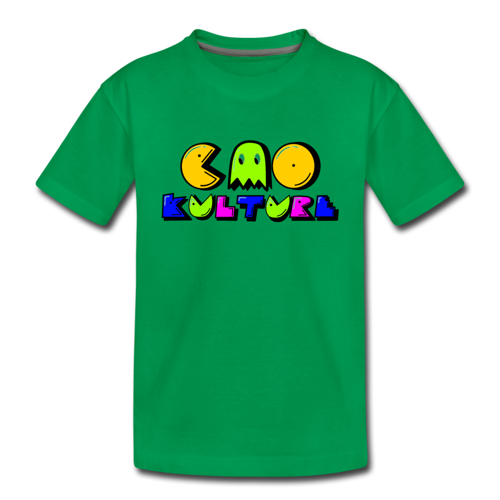 CAO KULTURE P-MAN GREEN Kids' Premium T-Shirt - kelly green