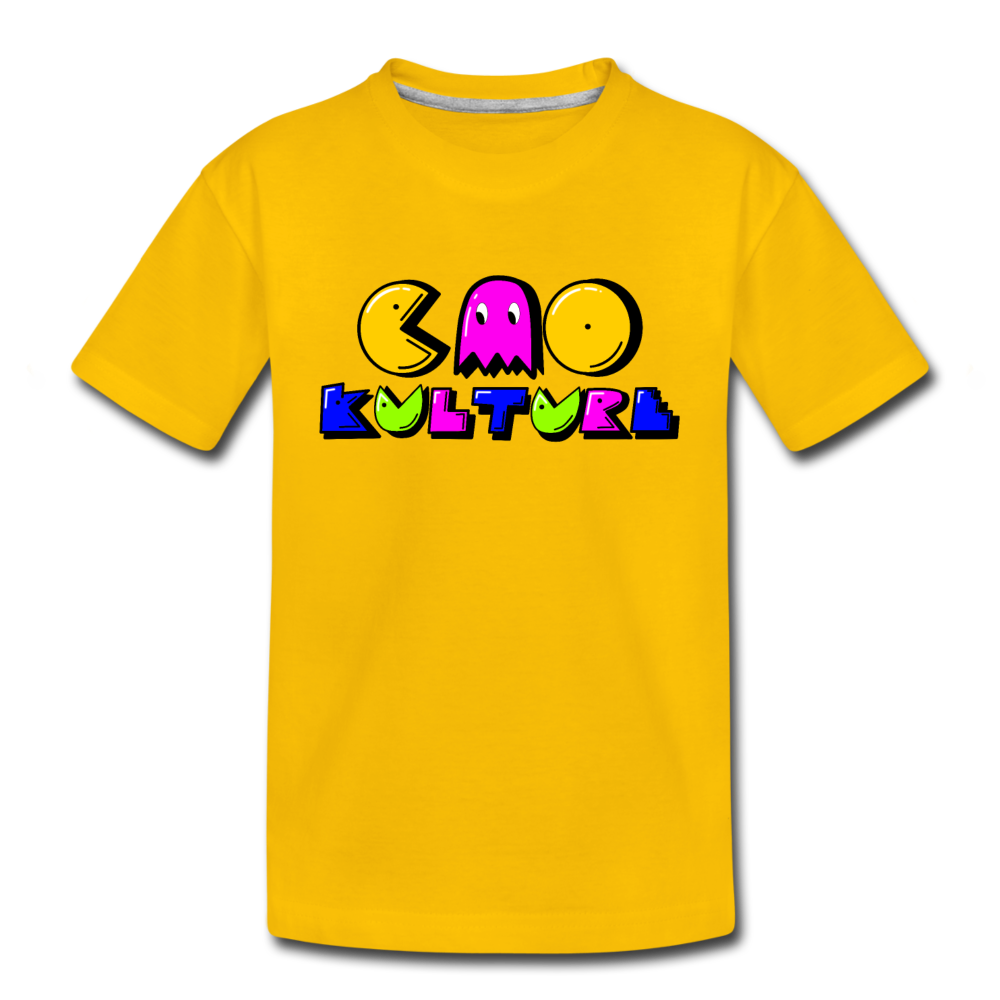 CAO KULTURE P-MAN PINK Kids' Premium T-Shirt - sun yellow