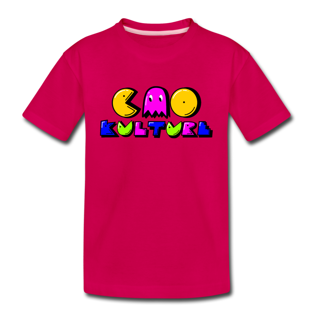 CAO KULTURE P-MAN PINK Kids' Premium T-Shirt - dark pink