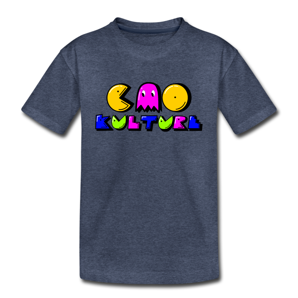 CAO KULTURE P-MAN PINK Kids' Premium T-Shirt - heather blue