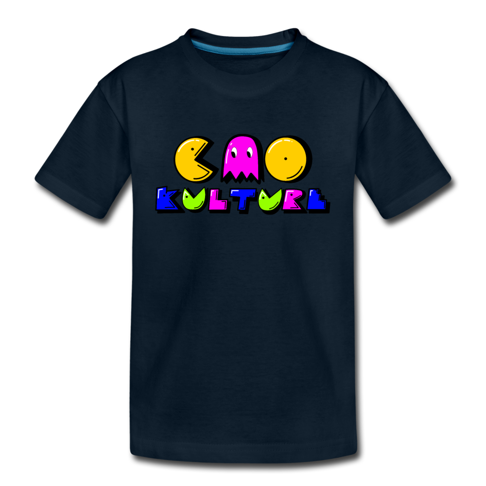 CAO KULTURE P-MAN PINK Kids' Premium T-Shirt - deep navy