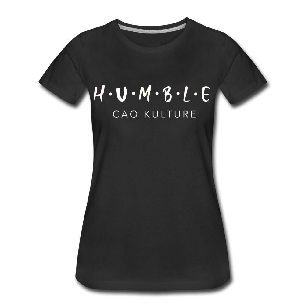CAO KULTURE WHITE HUMBLE Women’s T-Shirt - black