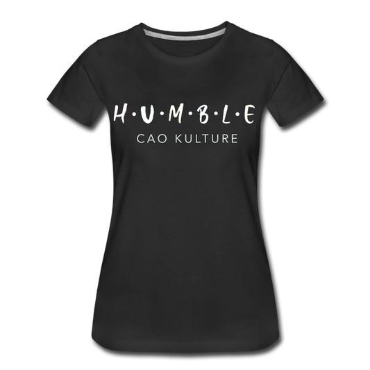 CAO KULTURE WHITE HUMBLE Women’s T-Shirt - black