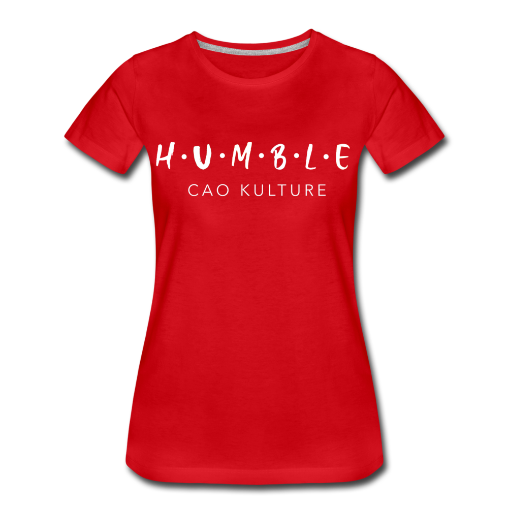 CAO KULTURE WHITE HUMBLE Women’s T-Shirt - red