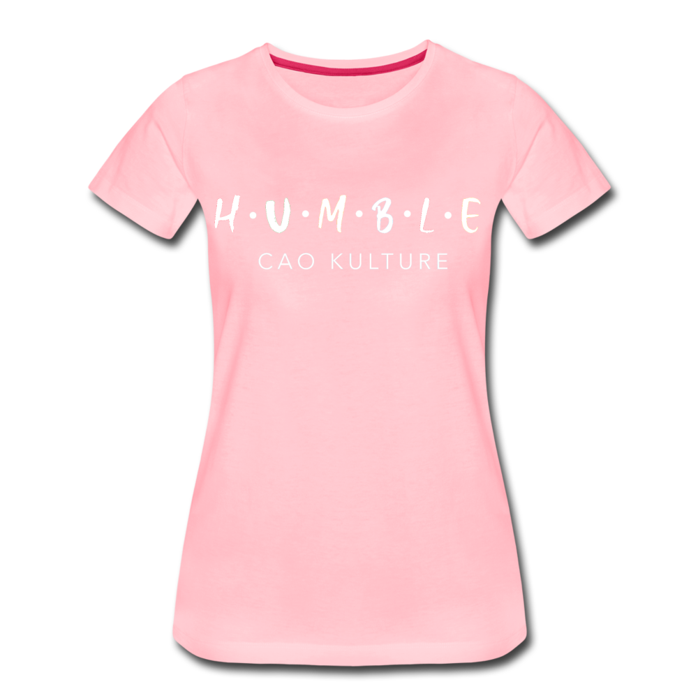 CAO KULTURE WHITE HUMBLE Women’s T-Shirt - pink