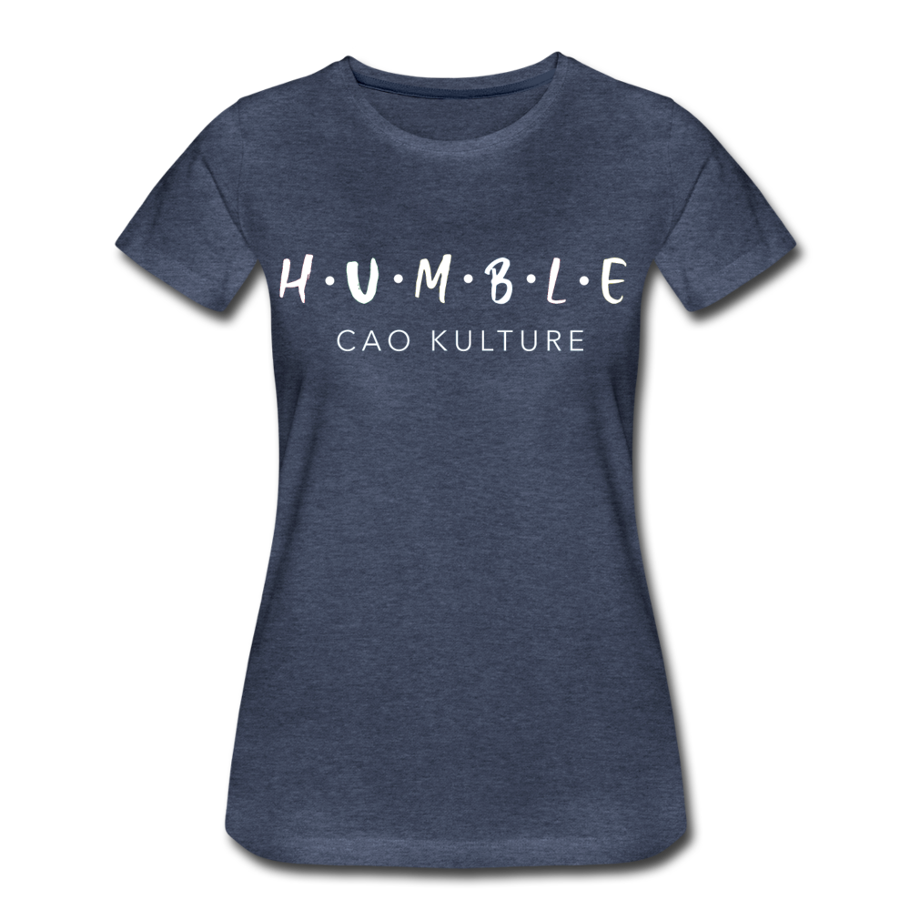 CAO KULTURE WHITE HUMBLE Women’s T-Shirt - heather blue